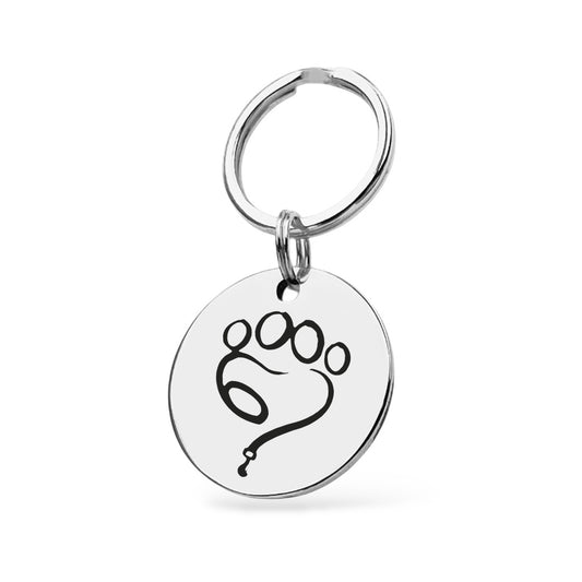 Firmen Logo Schlüsselanhänger Gravur Silber Geschenk