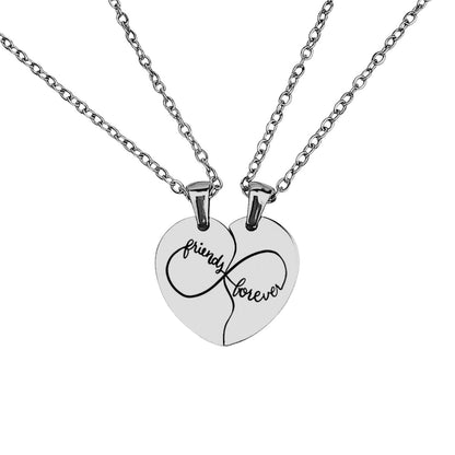 Friends Forever Halskette Gravur Silber Geschenk