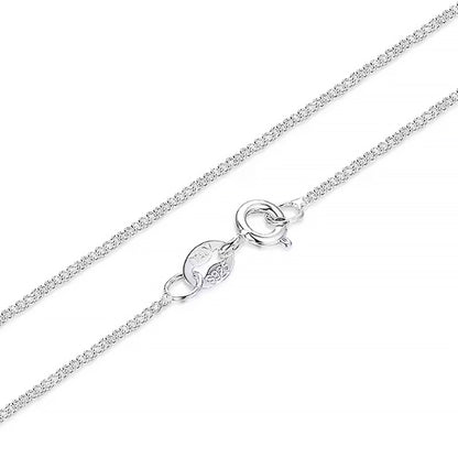 Sterling-Silber Halskette Damen Geschenk