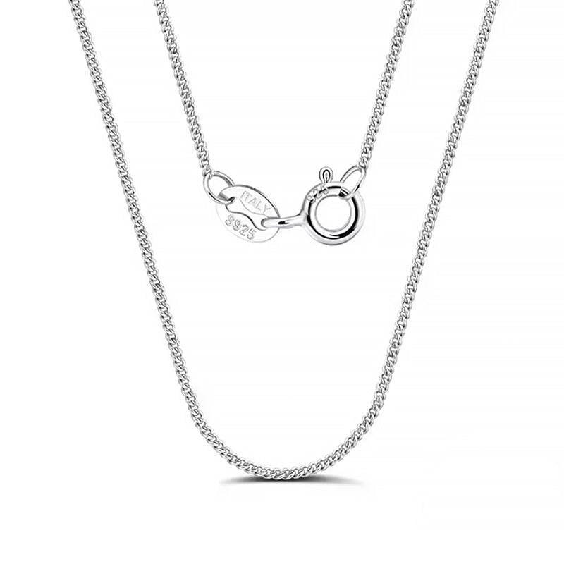 Sterling-Silber Halskette Damen Geschenk
