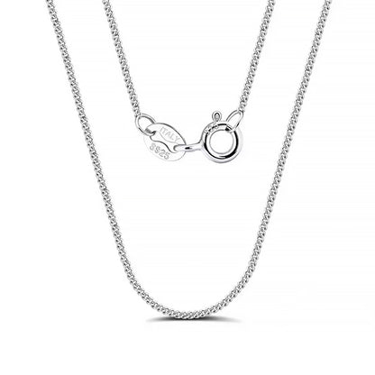 Sterling-Silber Halskette Damen Geschenk