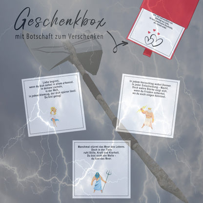Griechische Halskette Geschenkbox Cover Übersicht
