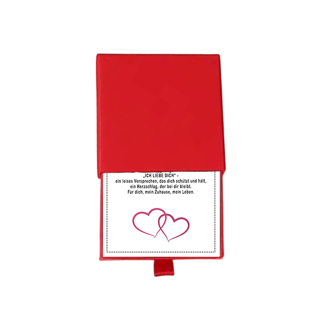 Geschenkbox Rot als Geschenkverpackung