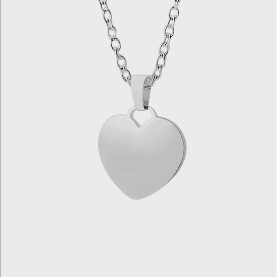Produktvideo Namenshalskette Gravur Silber Geschenk
