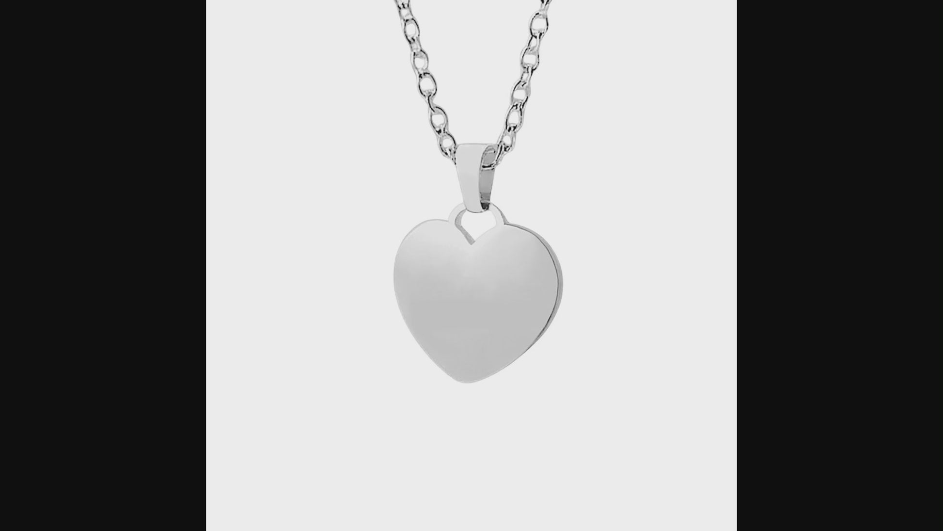 Produktvideo Namenshalskette Gravur Silber Geschenk