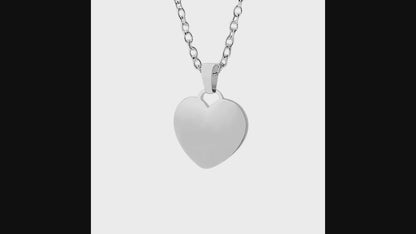 Produktvideo Namenshalskette Gravur Silber Geschenk